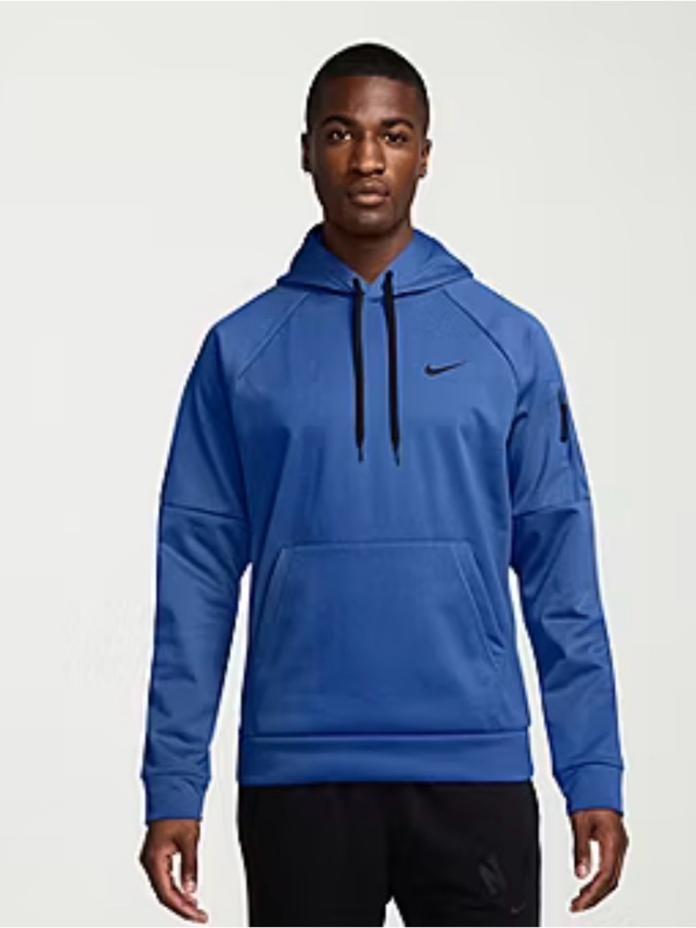 Nike Royal Blue Hoodie with Black Accents